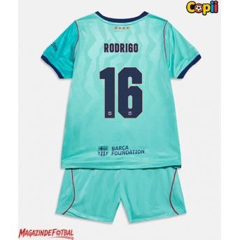 Barcelona Rodri Hernandez #16 Echipament de Fotbal Replică 2026-27 Copii Treilea (+ Șorturi)